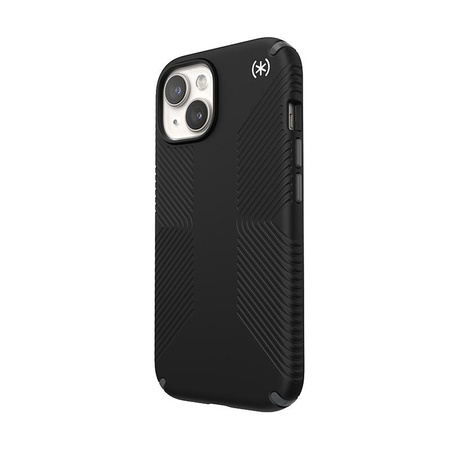 Speck Presidio2 Grip - Hülle für iPhone 16e / iPhone 15 / iPhone 14 / iPhone 13 (Black / Slate Grey / White)