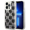 Karl Lagerfeld Monogram Liquid Glitter - iPhone 14 Pro Tasche (schwarz)