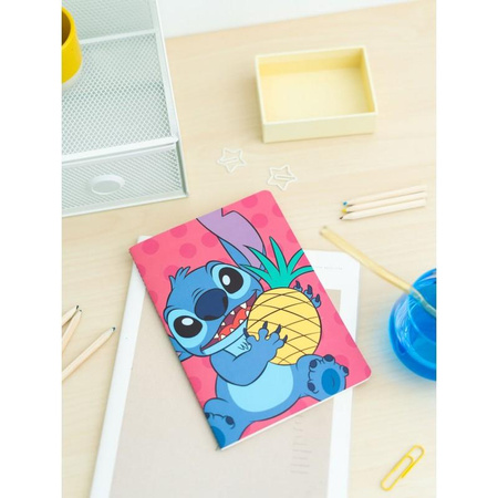 Disney Stitch - Set mit 3 A5-Notizbüchern aus der Tropical-Kollektion.