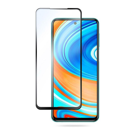 Crong 7D Nano Flexible Glass - 9H hibrid üveg a Xiaomi Redmi Note 9 Pro teljes képernyőjére
