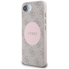 Guess 4G Circle Classic Logo MagSafe - Case for iPhone 16e (pink)