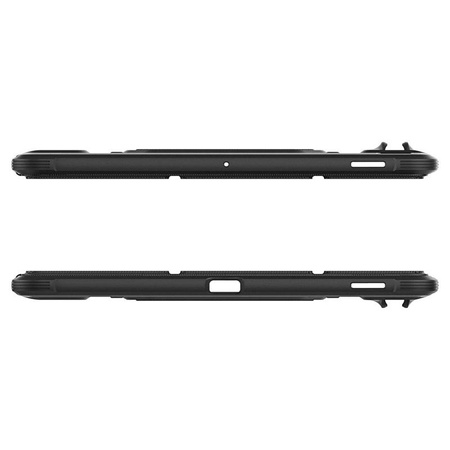Spigen Rugged Armor Pro - Schutzhülle für Samsung Galaxy Tab S9 FE+ 12.4" (Schwarz)