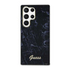 Guess Marble Kollektion - Hülle für Samsung Galaxy S23 Ultra (Schwarz)