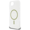 Guess IML Glitter Circle MagSafe - Etui do iPhone 16e (przezroczysty)