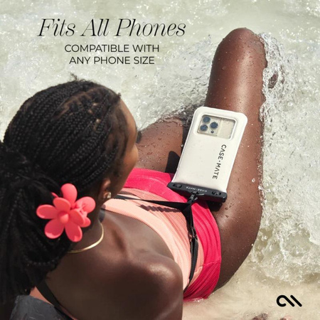 Case-Mate Waterproof Floating Pouch - Étui étanche pour smartphones (Sand Dollar)