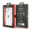 Ferrari Outline Magsafe - Schutzhülle für iPhone 14 Plus (Transparent)