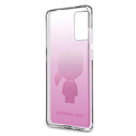 Karl Lagerfeld Ikonik - pouzdro pro Samsung Galaxy S20+ (růžové)