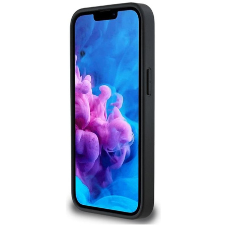 Karl Lagerfeld Fixed Glitter Karl & Choupette Heads Metal Pin - Case for iPhone 16e (silver)