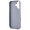 Guess Hot Stamp 4G minta háromszög fém logó - tok iPhone 16 (lila)