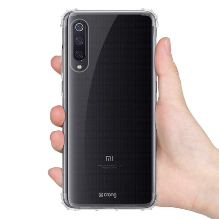 Crong Crystal Shield Abdeckung - Xiaomi Mi 9 Gehäuse (Transparent)