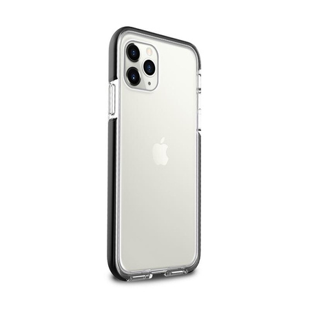 PURO Impact Pro Hard Shield - iPhone 11 Pro Case (black frame)