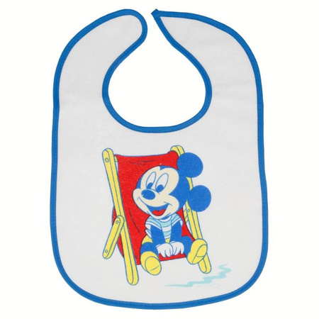 Mickey Mouse - Velcro small bib (2 pcs)