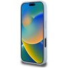 Guess Grained Big 4G Logo Small Classic Logo - Case for iPhone 16 Pro (blue)