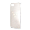 Guess Solid Glitter Triangle - Coque iPhone 8 / 7 (Or)