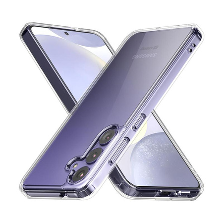 Crong Crystal Shield Cover - Samsung Galaxy S24 tok (átlátszó)