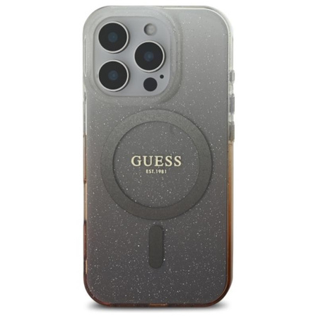Guess IML Glitter Gradient MagSafe - iPhone 16 Pro Max Case (brown)