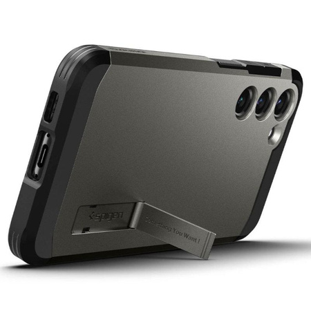 Spigen Tough Armor - pouzdro pro Samsung Galaxy S23+ (Gunmetal)
