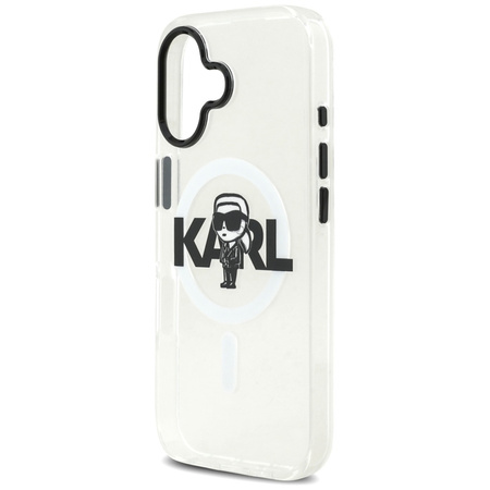 Karl Lagerfeld IML Karl Sketch Logo MagSafe - iPhone 17 tok (átlátszó)