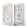 Hello Kitty Ring Stand Glitter Electrop Logo MagSafe - iPhone 15 Pro Case (rose)
