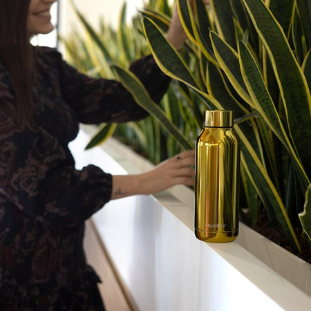 Quokka Solid - Stainless Steel Thermal Bottle 510 ml (Sleek Gold)