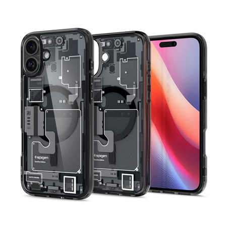 Spigen Ultra Hybrid Mag MagSafe - Hülle für iPhone 16 (Zero One)