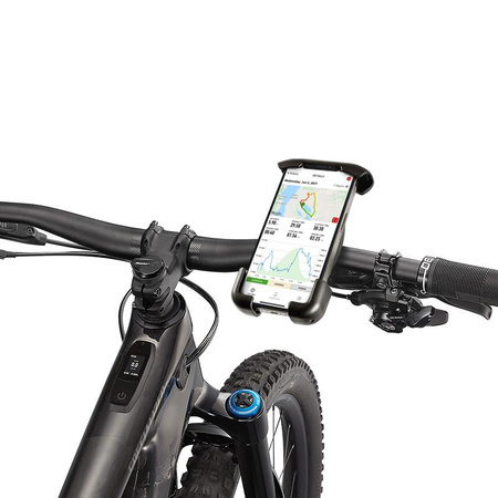Crong Bikeclip Enduro - držák na telefon na kolo (černý)