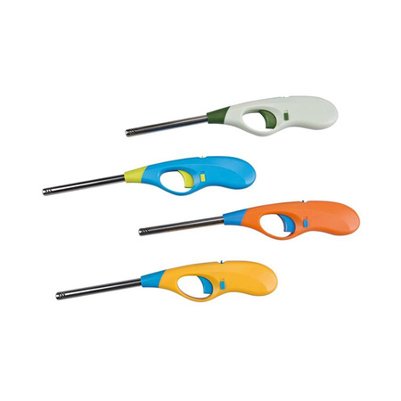 Praktisches Gasfeuerzeug lang 26,6 cm (orange)