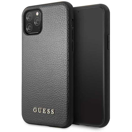 Guess Iridescent - Coque iPhone 11 Pro Max (noir)