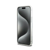 DKNY Liquid Glitter Big Logo - iPhone 15 Pro tok (fehér)