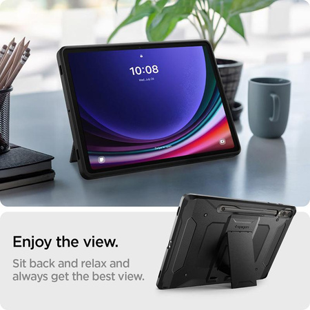 Spigen Tough Armor Pro - pouzdro pro Samsung Galaxy Tab S9+ 12,4" (černé)