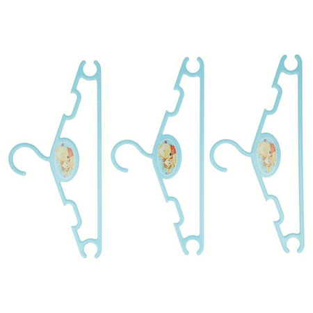 Winnie the Pooh - Kleiderbügel (3 Stück) (blau)