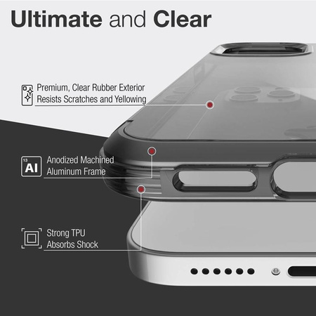 X-Doria Raptic Air - pouzdro pro iPhone 13 Pro Max (testováno při pádu z výšky 4 m) (modré)