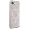 Guess 4G Ring Classic Logo MagSafe - Case for iPhone 16e (pink)