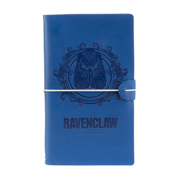 Harry Potter - Ravenclaw Leather Travel Notebook 12x19.5 cm (Blue)