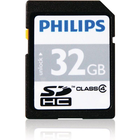 Philips SDHC Memory Card 32 GB Class 4