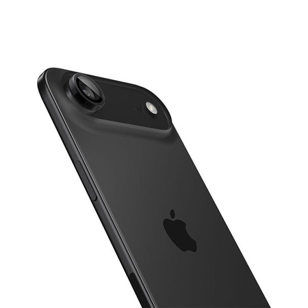 Spigen Optik Pro GLAS.TR EZ Fit Camera Protector 2-Pack - Kameraschutz für iPhone Air (2 Stk) (Black)