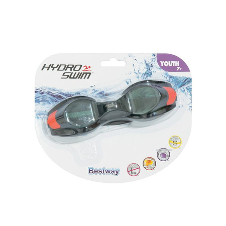 Bestway - okulary do pływania (pomarańczowy)