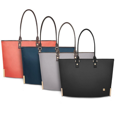 Moshi Aria - Damentasche mit 13"-Laptopfach (Slate Black)