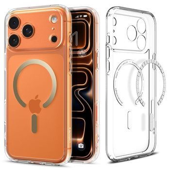 ETUI DO IPHONE 17 PRO do MAGSAFE SPIGEN ULTRA HYBRID ORYGINALNE BEZBARWNE