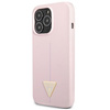 Guess Silicone Triangle Logo - iPhone 13 Pro Max Case (lilac)