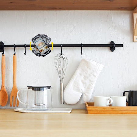 Dunlop - 10-15 cm-es forgatható telefontartó kerékpárhoz (fekete)