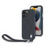 Moshi Altra - Tasche mit abnehmbarem Schlüsselband iPhone 13 Pro (antibakterielles NanoShield™) (Blau)