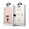 Karl Lagerfeld Silikon NFT Ikonik - Samsung Galaxy S23 Tasche (rosa)