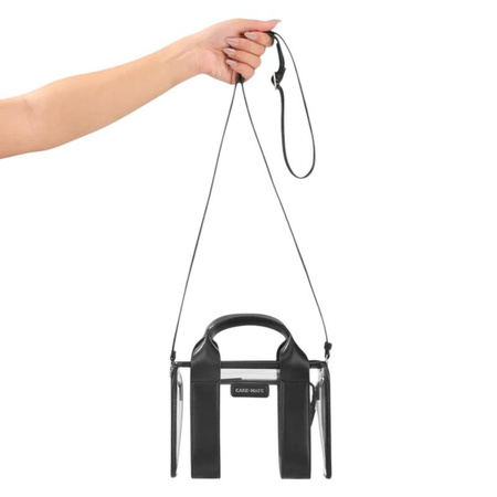 Case-Mate Micro Tote Bag - vodotěsná taška přes rameno (Midnight Black/Clear)