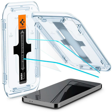 Spigen GLAS.TR EZ FIT 2-Pack - Tvrzené sklo pro Samsung Galaxy S25 / S24 (2 kusy)