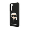 Karl Lagerfeld szilikon Ikonik Karl`s Head - Samsung Galaxy S22+ tok (fekete)