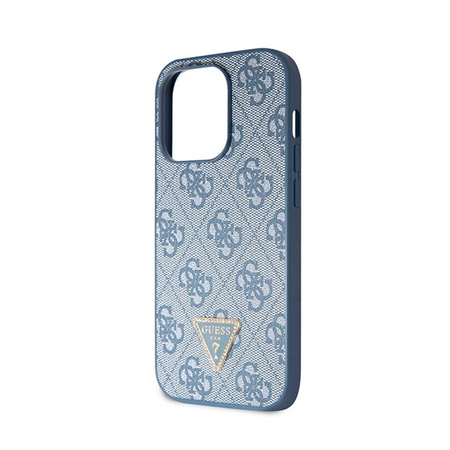 Guess Crossbody 4G fém logós - iPhone 15 Pro tok (kék)
