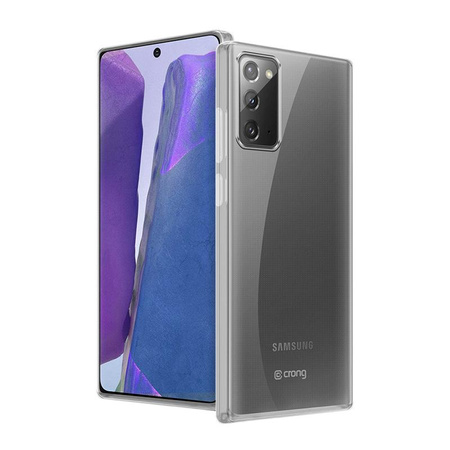 Crong Crystal Slim Cover - Etui Samsung Galaxy Note 20 (przezroczysty)