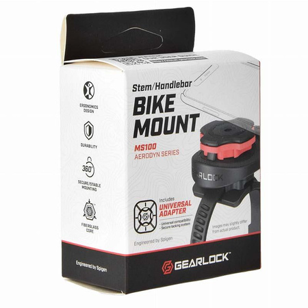Spigen GearLock MS100 - Fahrradhalterung (Schwarz)