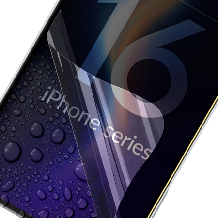 3mk Silky Matt Privacy - Matte Schutzfolie für iPhone 16 Plus